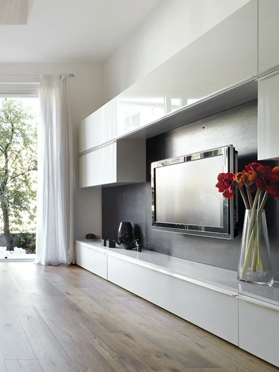 custom media center cabinets