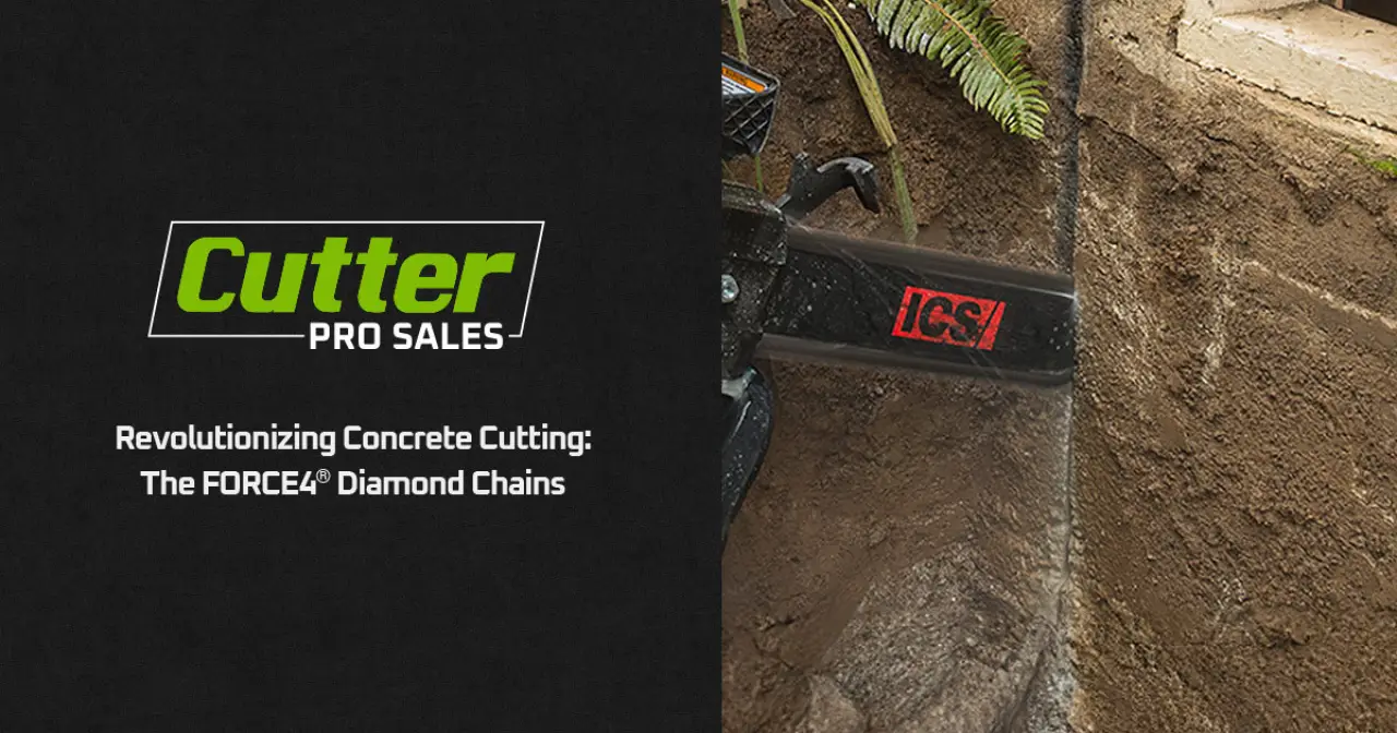Revolutionizing Concrete Cutting: The FORCE4® Diamond Chains