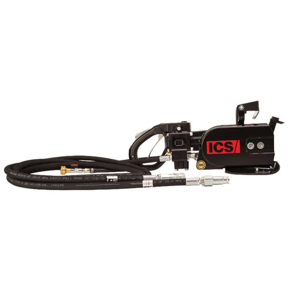 ICS 890F4 Hydraulic Flush Cut Powerhead 12gpm/45lpm, 8ft/2.5m Hose Whips