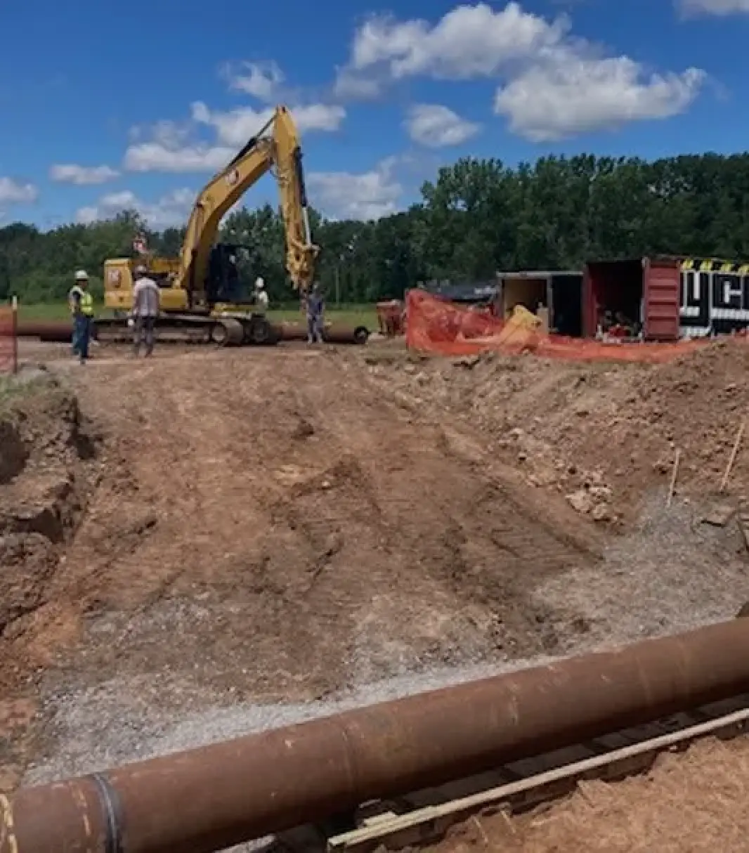 burrows bros llc doing excavation trenching service in rochester ny