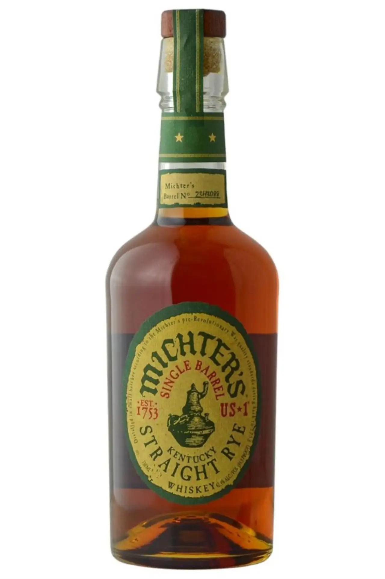 Michter's Single Barrel Straight Rye Whiskey 750ml