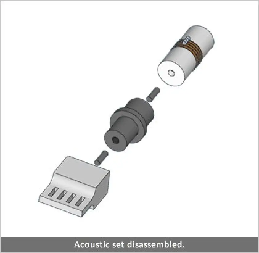 Acoustic Set Disassembled