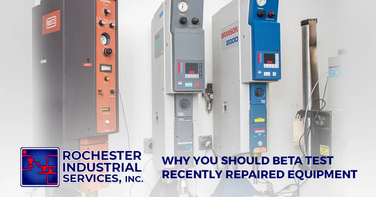 Why You Should Beta Test Recently Repaired Equipment