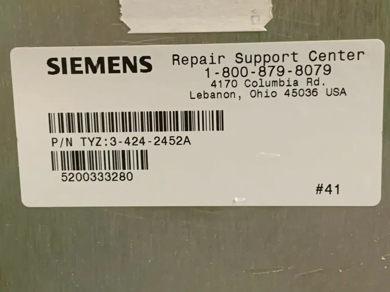 Siemens Acramatic 950 (TYZ: 3-424-2452A)