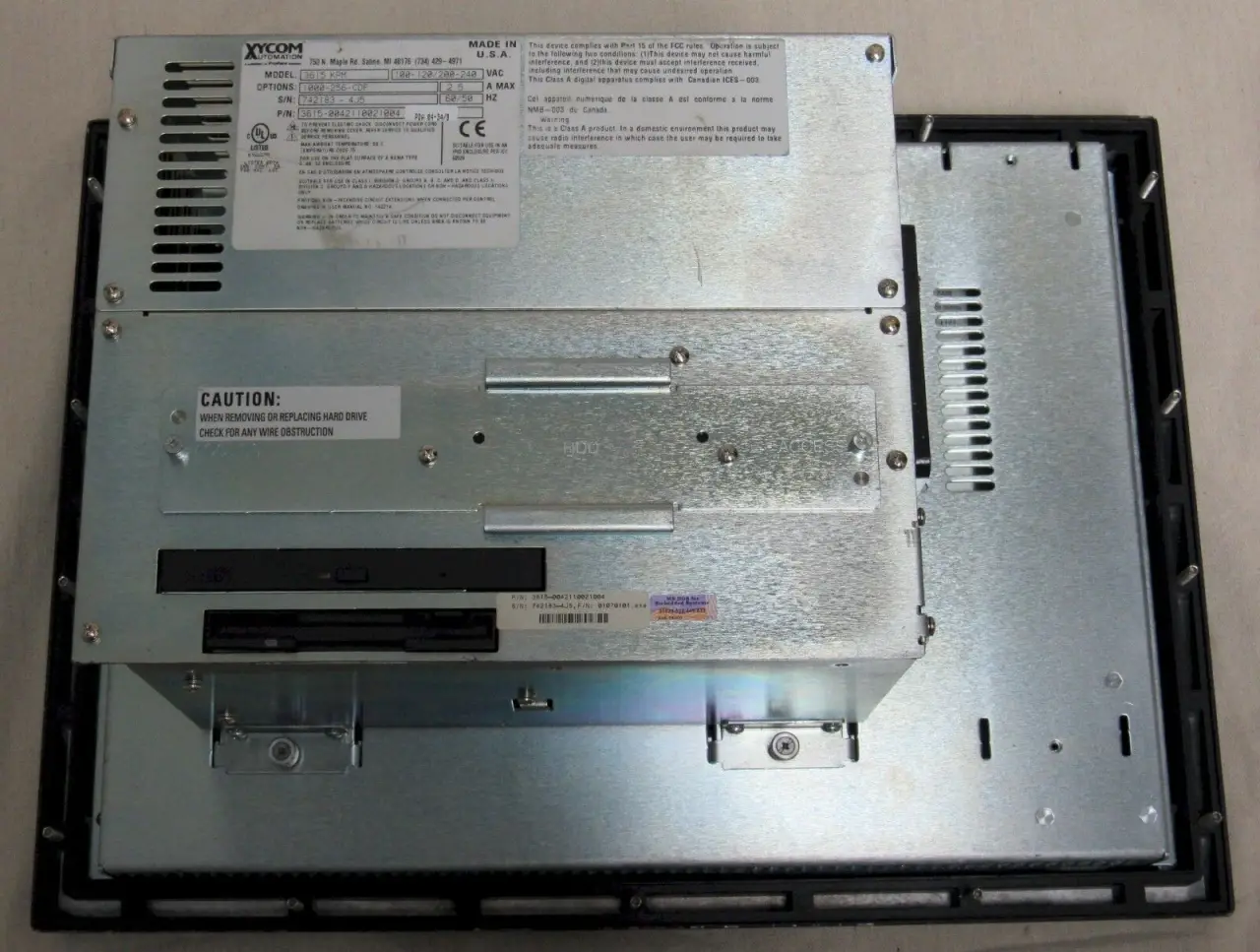 Xycom 3615 KPM Operator Interface