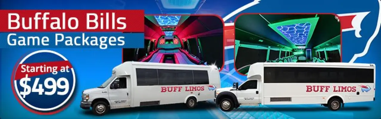 Limo & Bus rentals to Buffalo Bills games