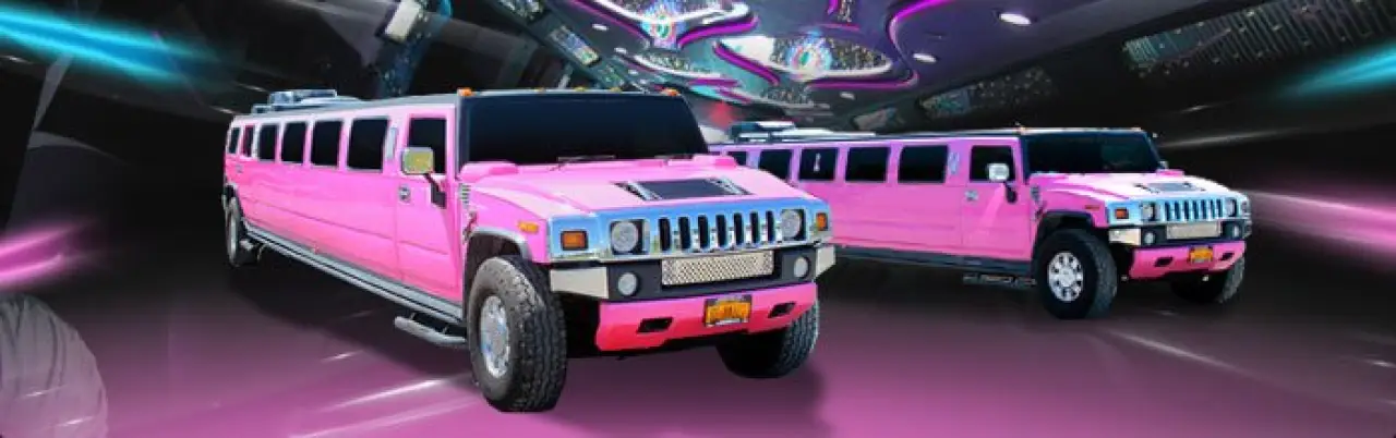 Pink H2 Hummer Limousine in Buffalo NY