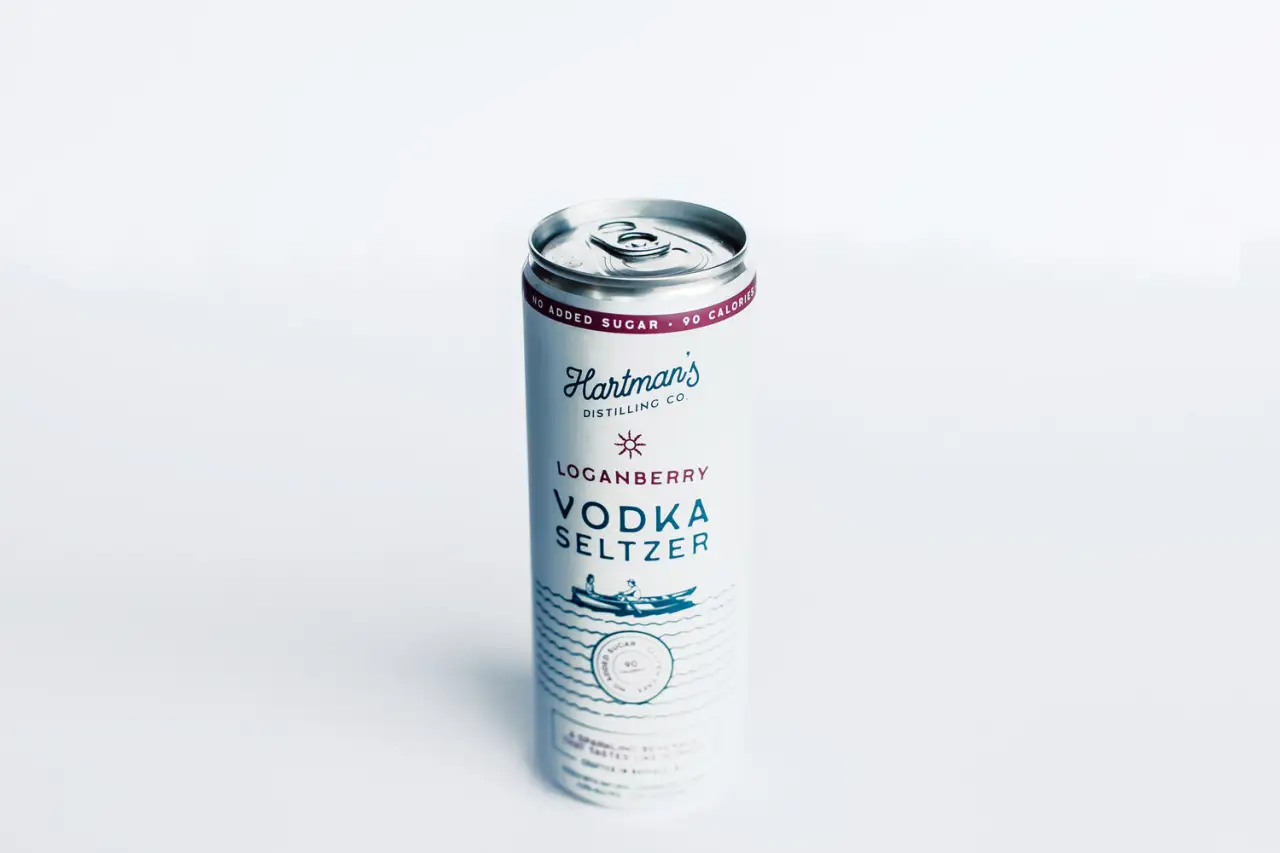 Hartman's Loganberry Seltzer 355ml