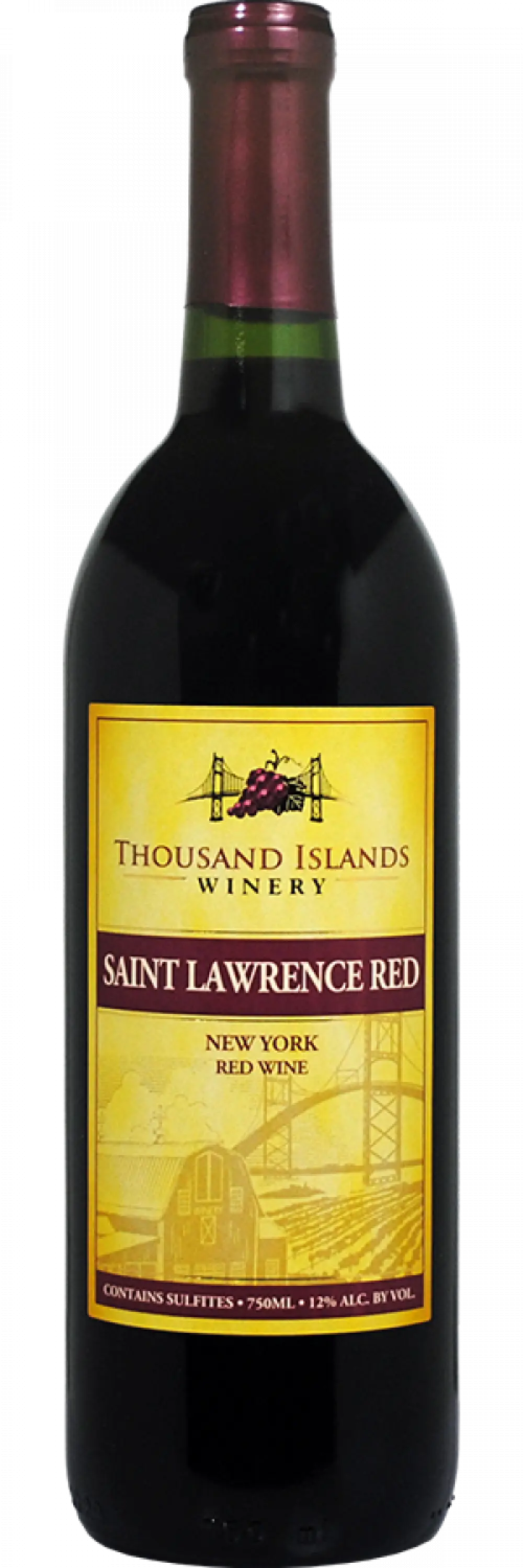 Thousand Islands Winery Saint Lawrence Red 750ml