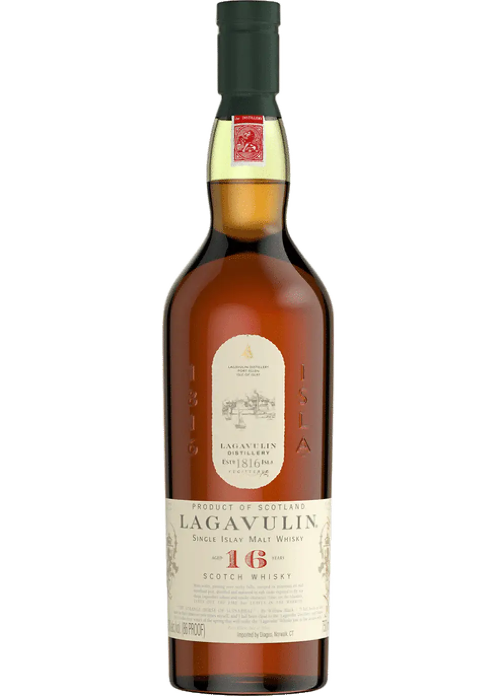 Lagavulin 16 Year Old Single Malt Scotch Whisky 750ml