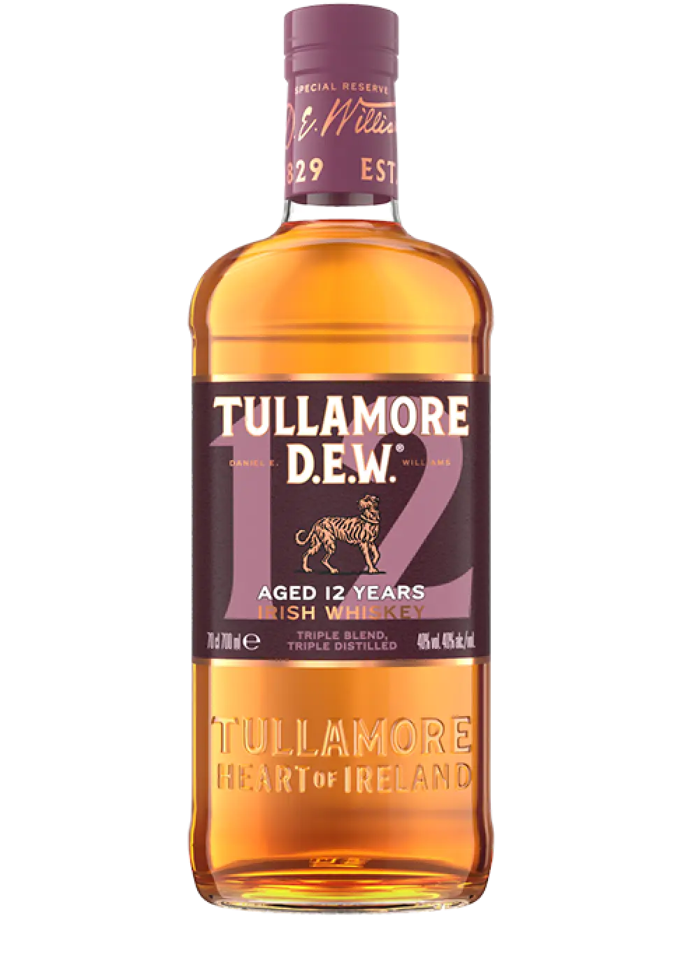 Tullamore D.E.W. 12 Year Old Special Reserve Irish Whiskey 750ml
