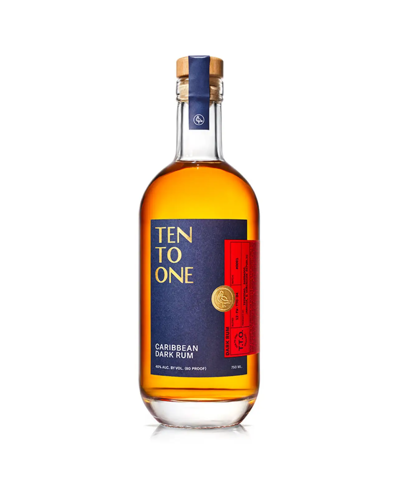 Ten To One Dark Rum 750ml