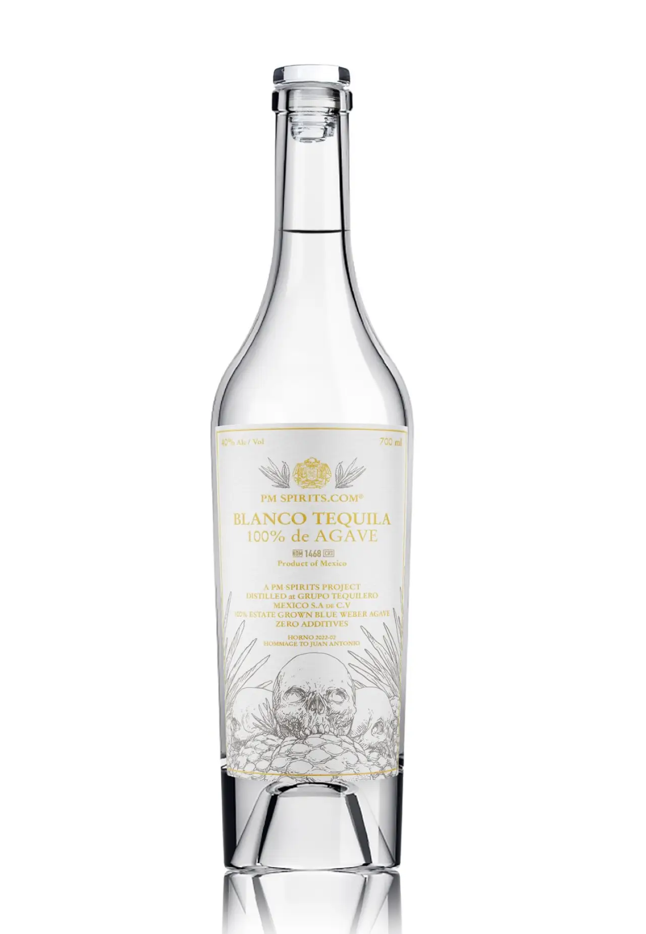 PM Spirits Tequila Blanco 750ml