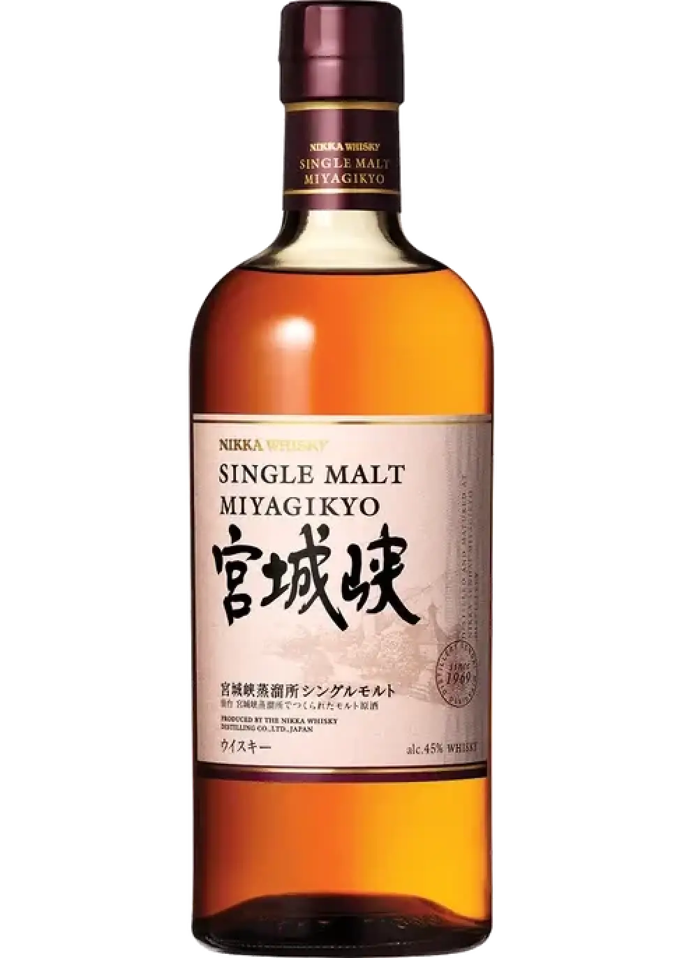 Nikka Miyagikyo Single Malt Japanese Whisky 700ml