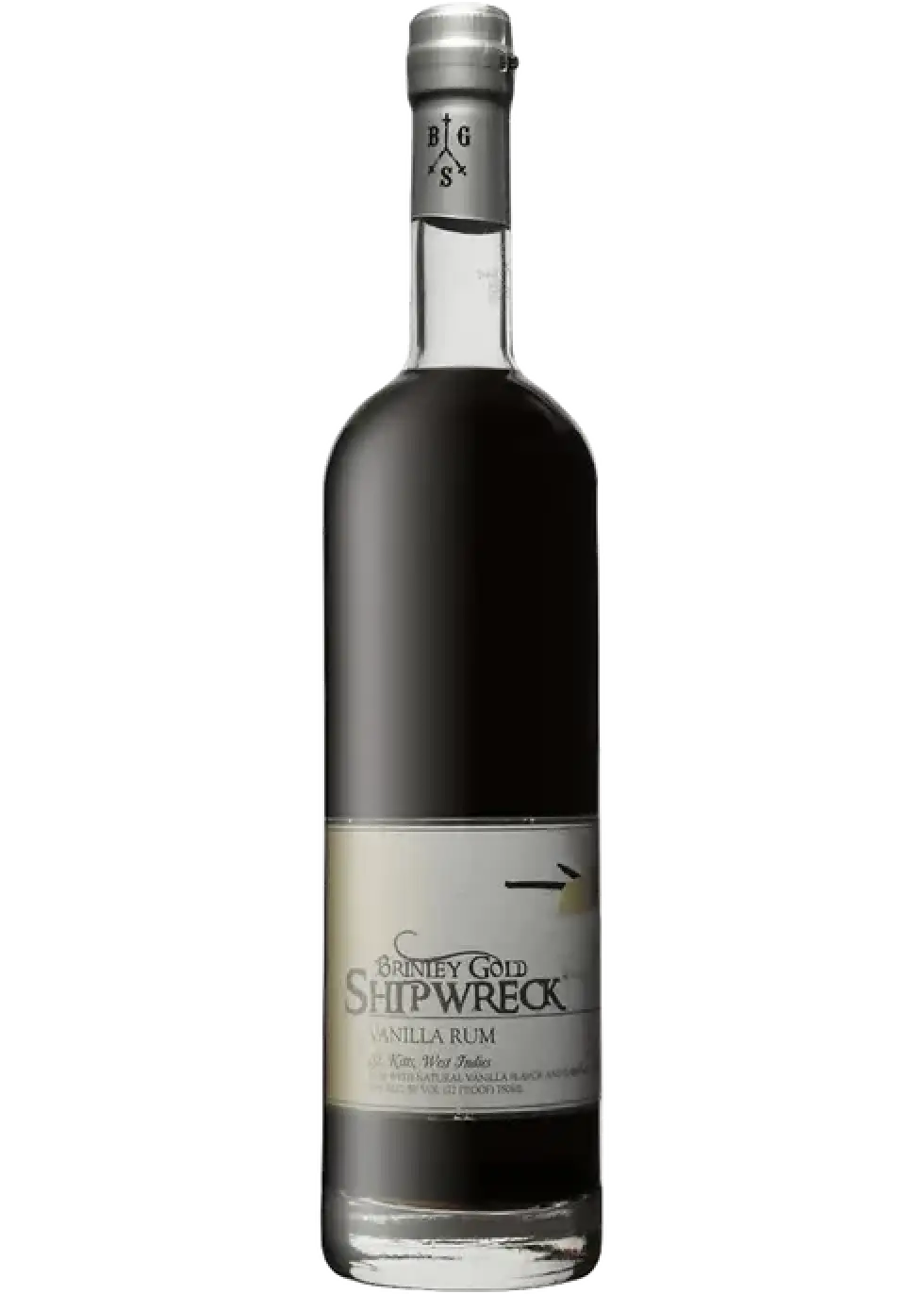 Brinley Gold Shipwreck Vanilla Rum 750ml