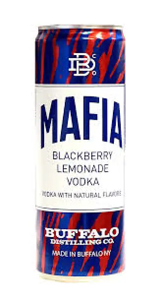 Buffalo Distilling Mafia Blackberry Lemonade Vodka 4 (355ml) cans