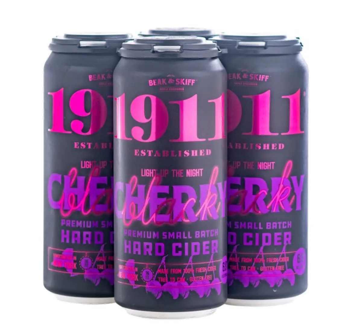 1911 Black Cherry Cider 4PK