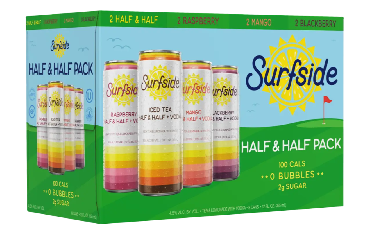 Surfside Half & Half Variety Pack 8 x 12oz Cans