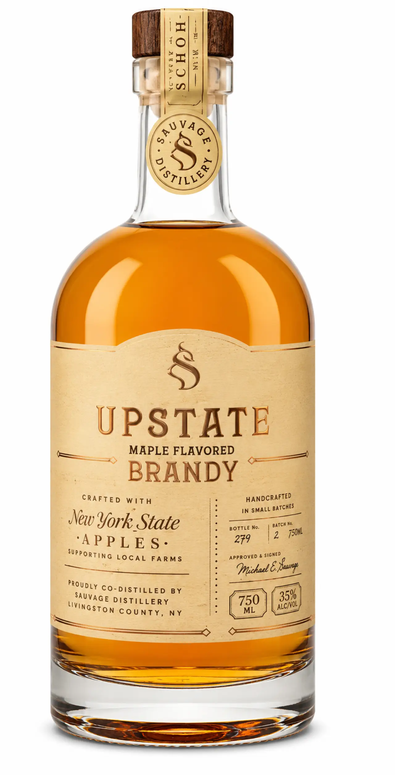 Upstate Maple Brandy 750ml