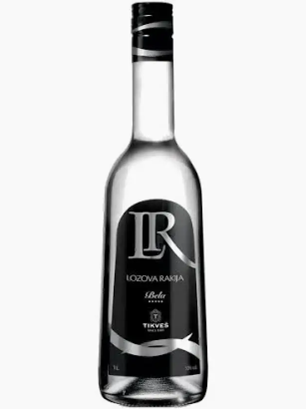 Tikves Lozova Rakija Brandy 100 Proof 1 L