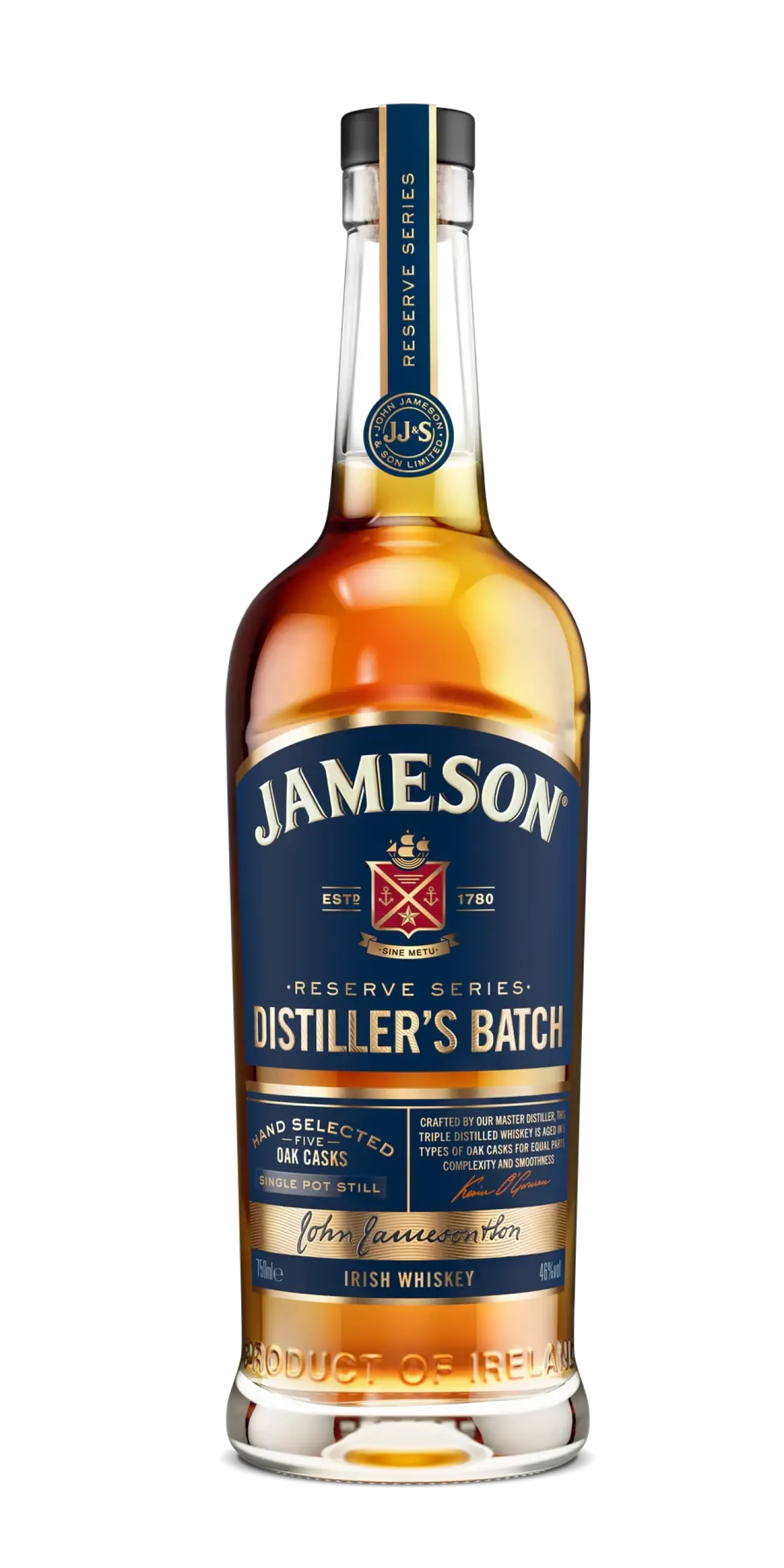 JAMESON DISTILLERS BATCH 750ML