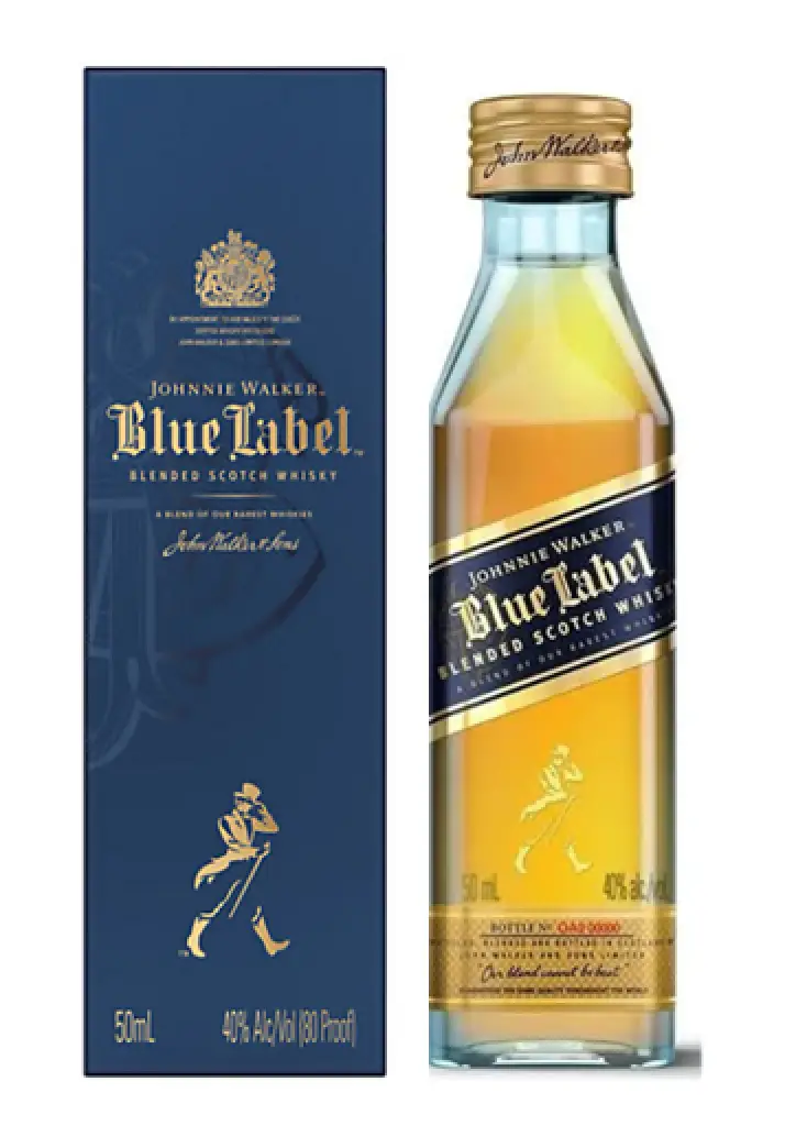 Johnnie Walker Blue Label Blended Scotch Whisky 50ml