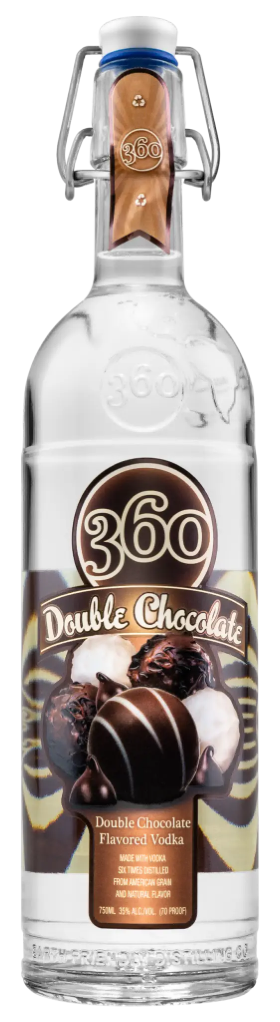 360 Vodka Double Chocolate 1L