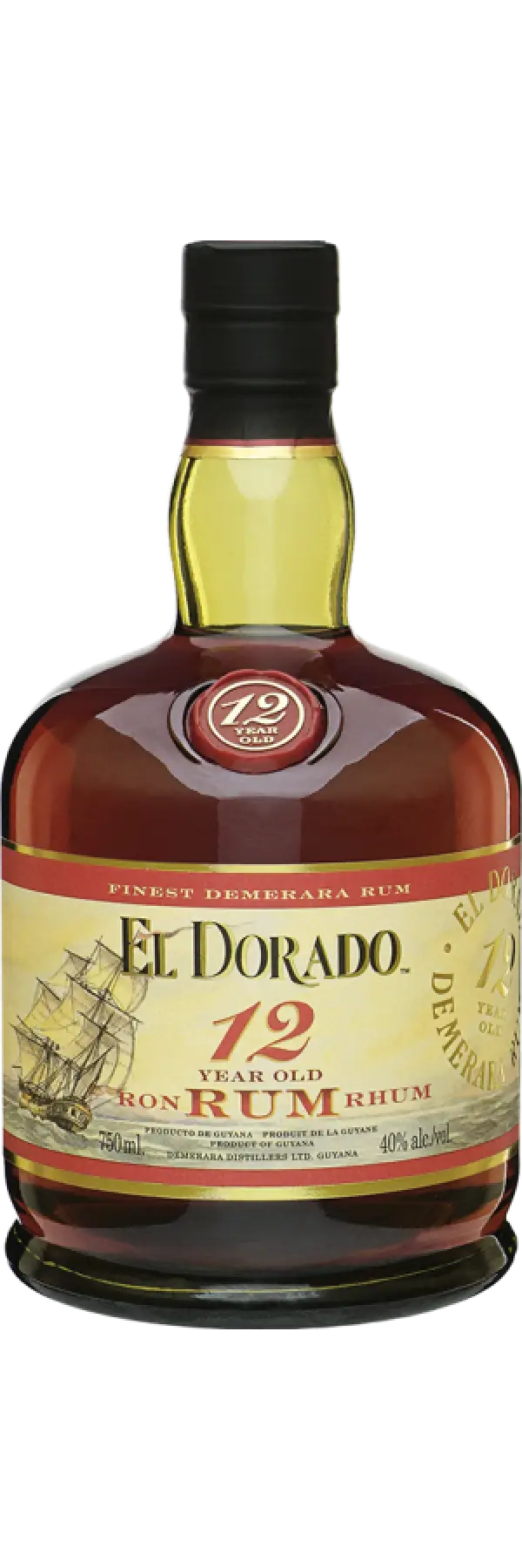 El Dorado 12 Yr Rum 750ml