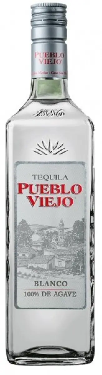 Pueblo Viejo Blanco Tequila 1L