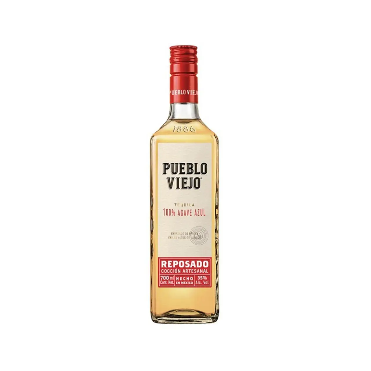 Pueblo Viejo Reposado Tequila 1L