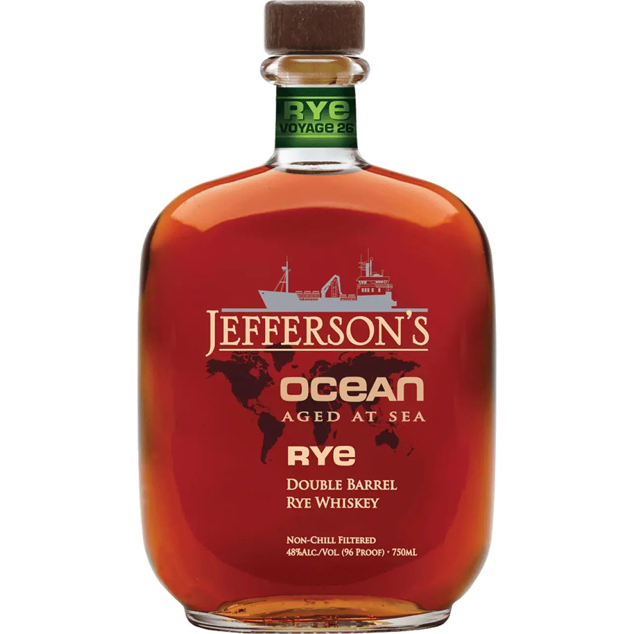 Jefferson's Ocean Aged At Sea Rye 750ml
