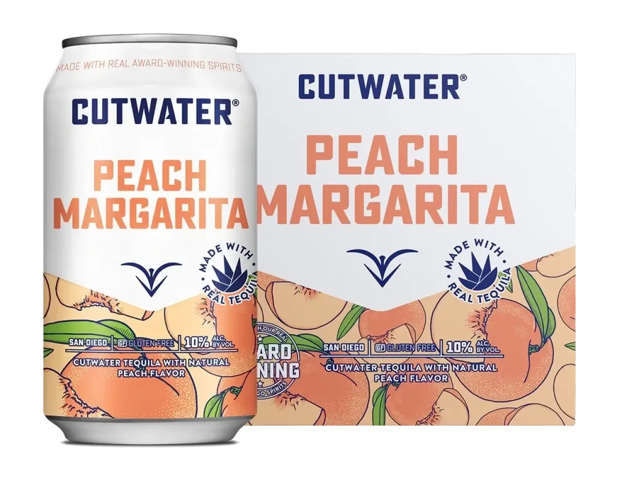 Cutwater Peach Margarita 4pk