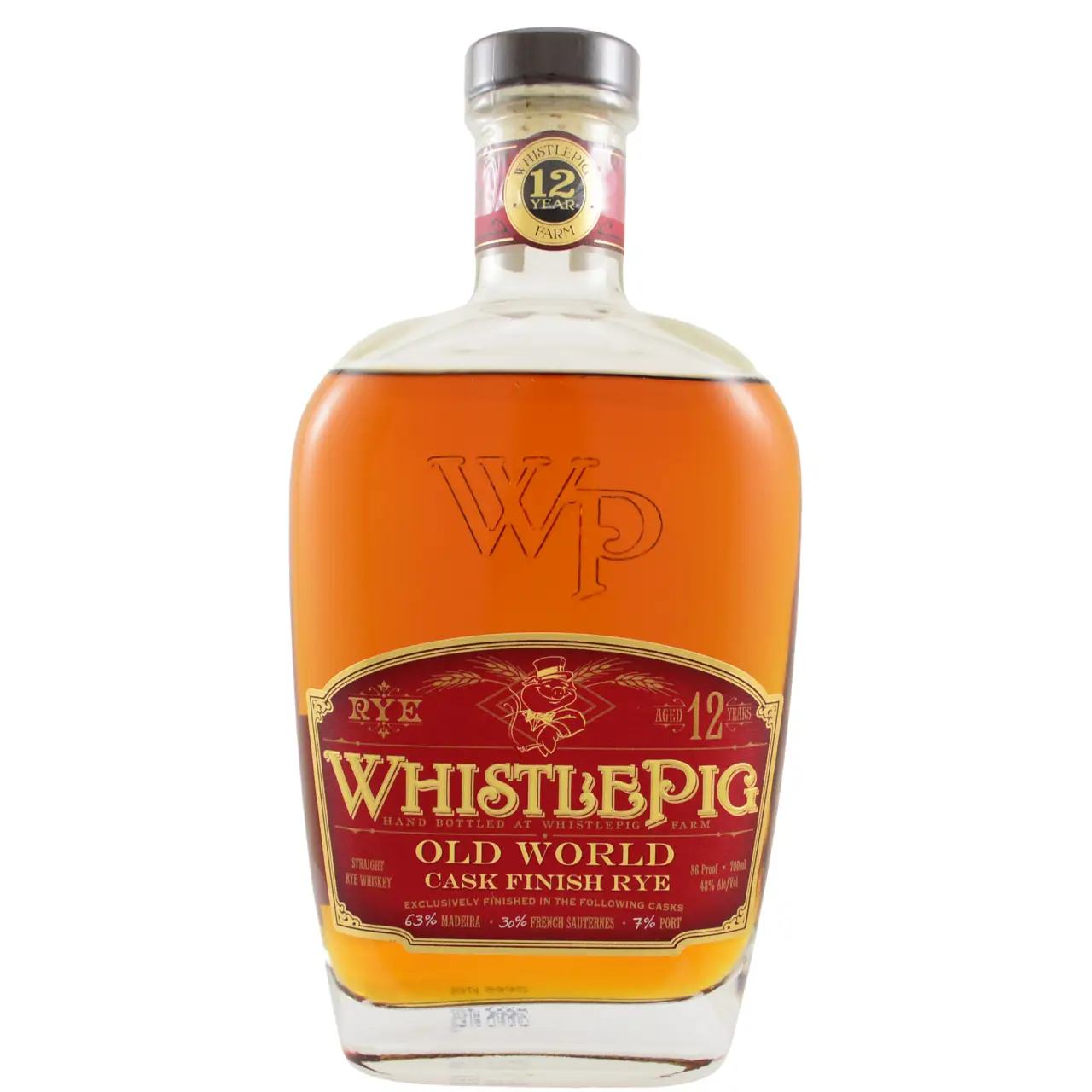 WhistlePig 12 Year Old World Rye 750ml