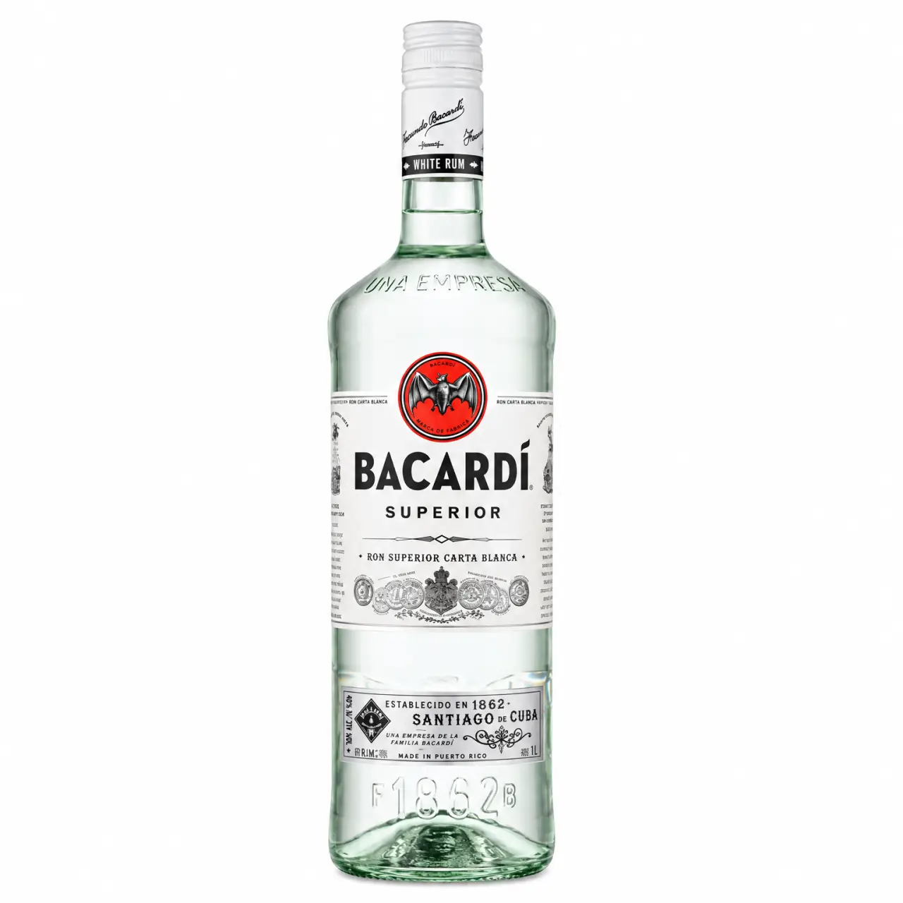 Bacardi Silver 1L