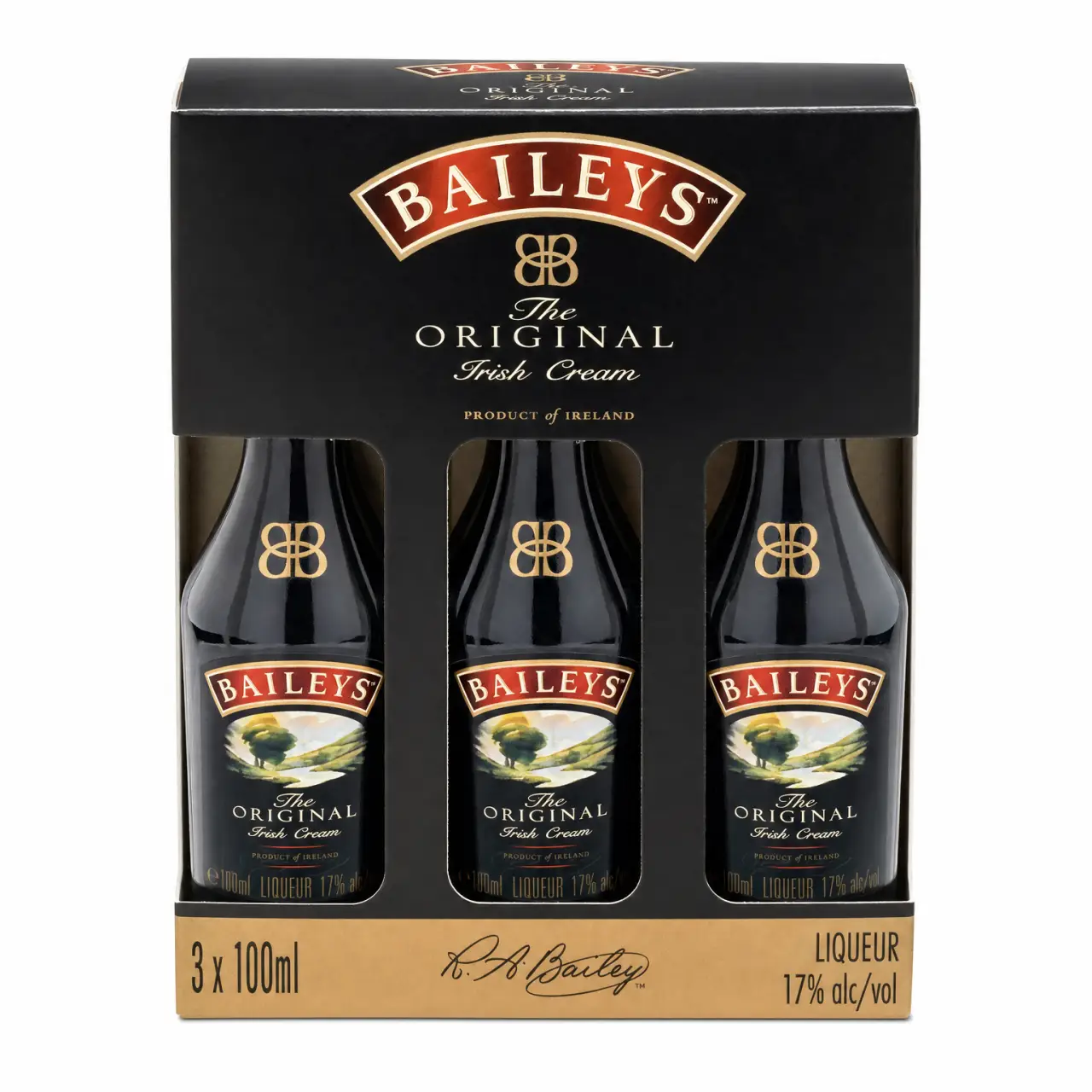 Baileys The Original Irish Cream 3 x 100ml