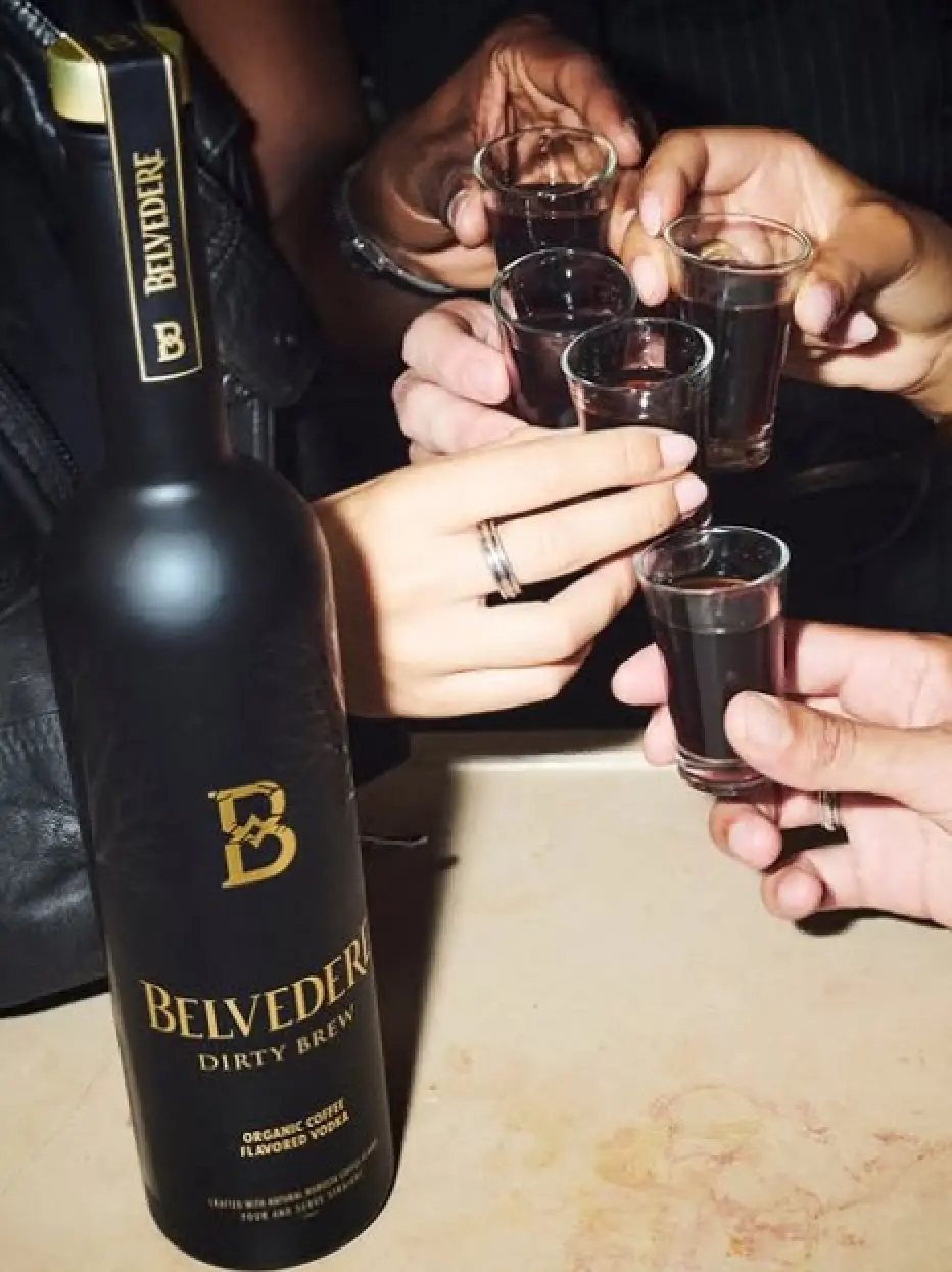 Belvedere Dirty Brew Tasting