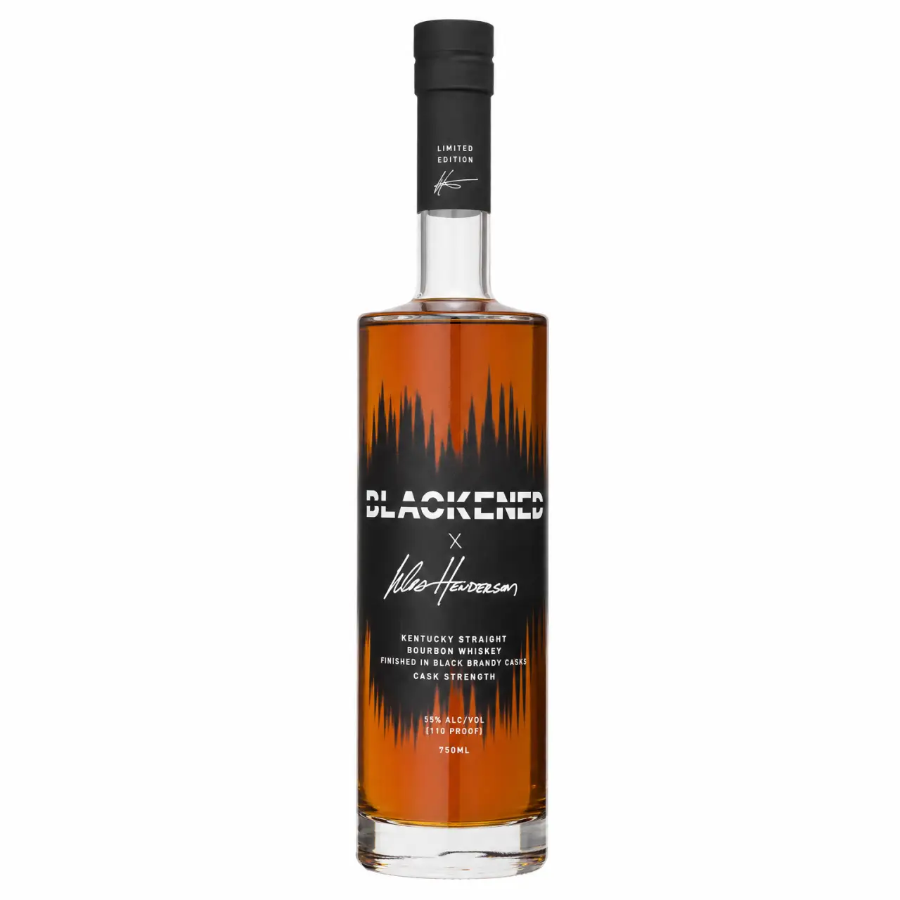 Blackened X Wes Henderson Kentucky Straight Bourbon Whiskey 750ml