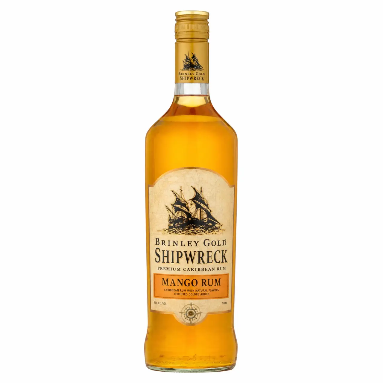 Brinley Mango Rum 750ml