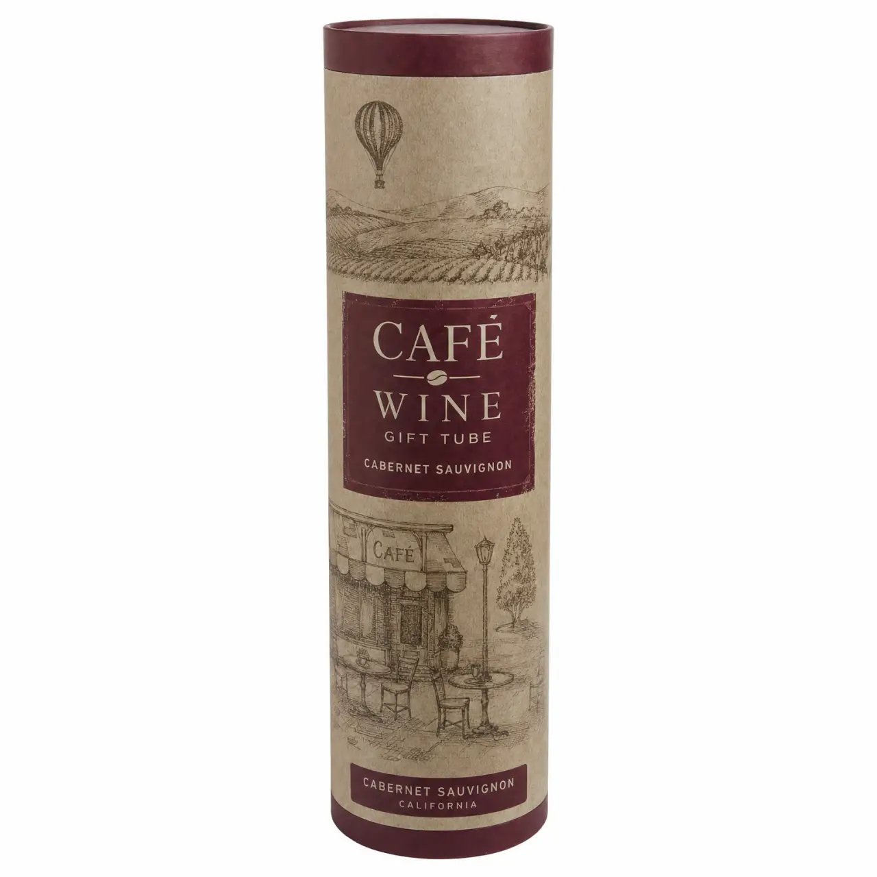 CAFE WINE GIFT TUBE