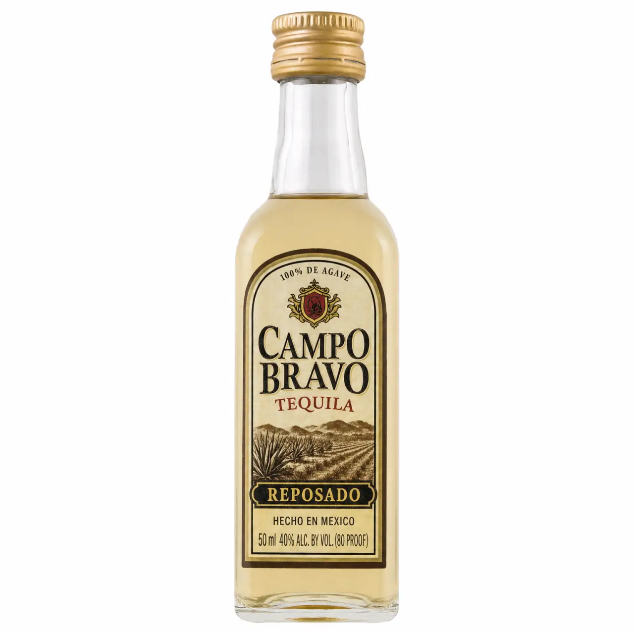 Campo Bravo Reposado Tequila 50ml