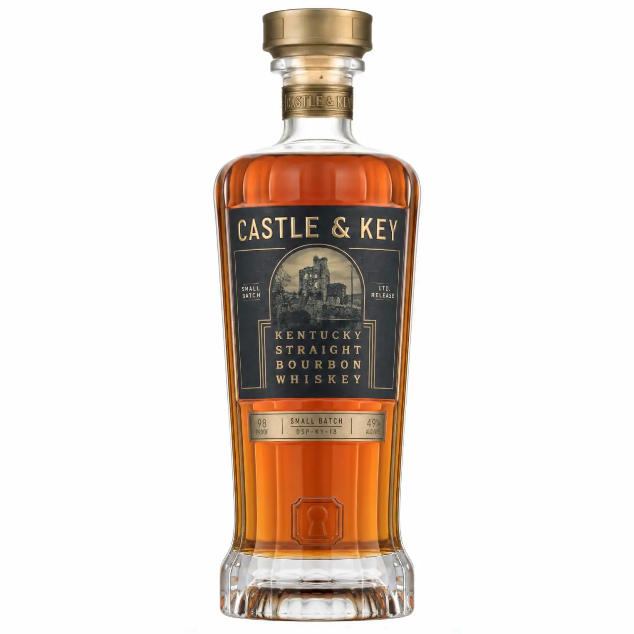 Castle & Key Small Batch Bourbon Whiskey 750ml