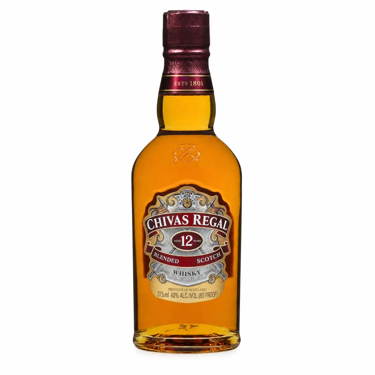 Chivas Regal 12 Year Old Blended Scotch Whisky 375ml