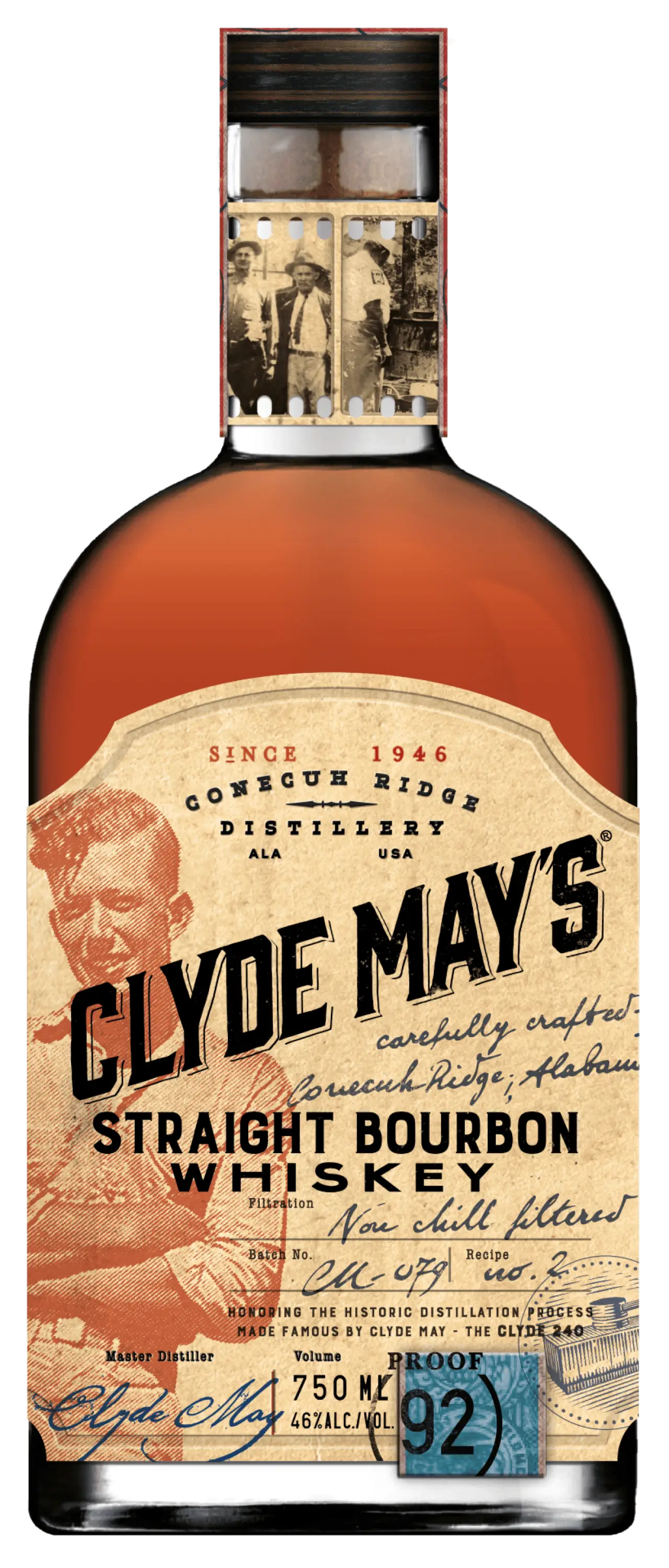 Clyde May's Straight Bourbon Whiskey 750ml