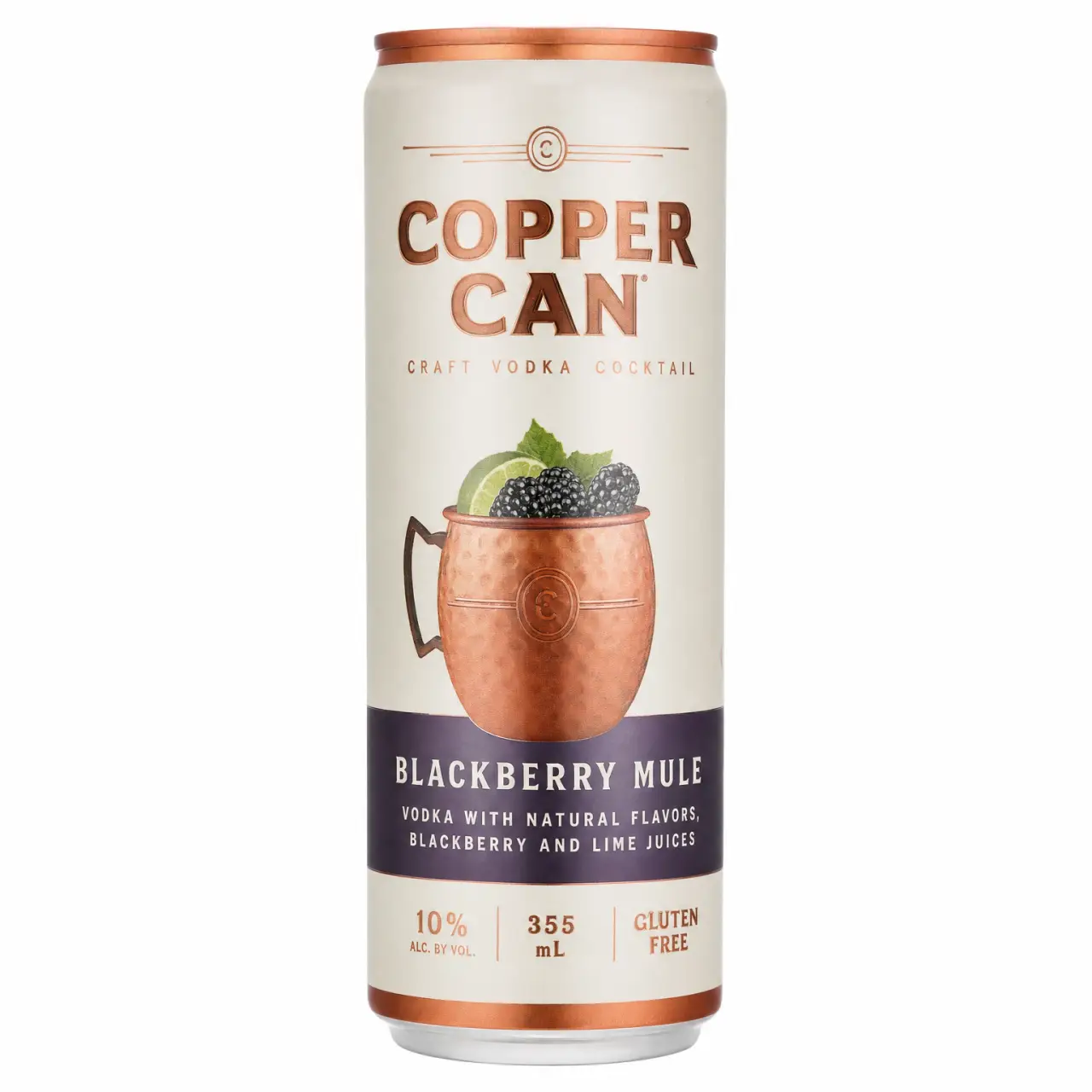 Copper Can Blackberry Mule 355ml