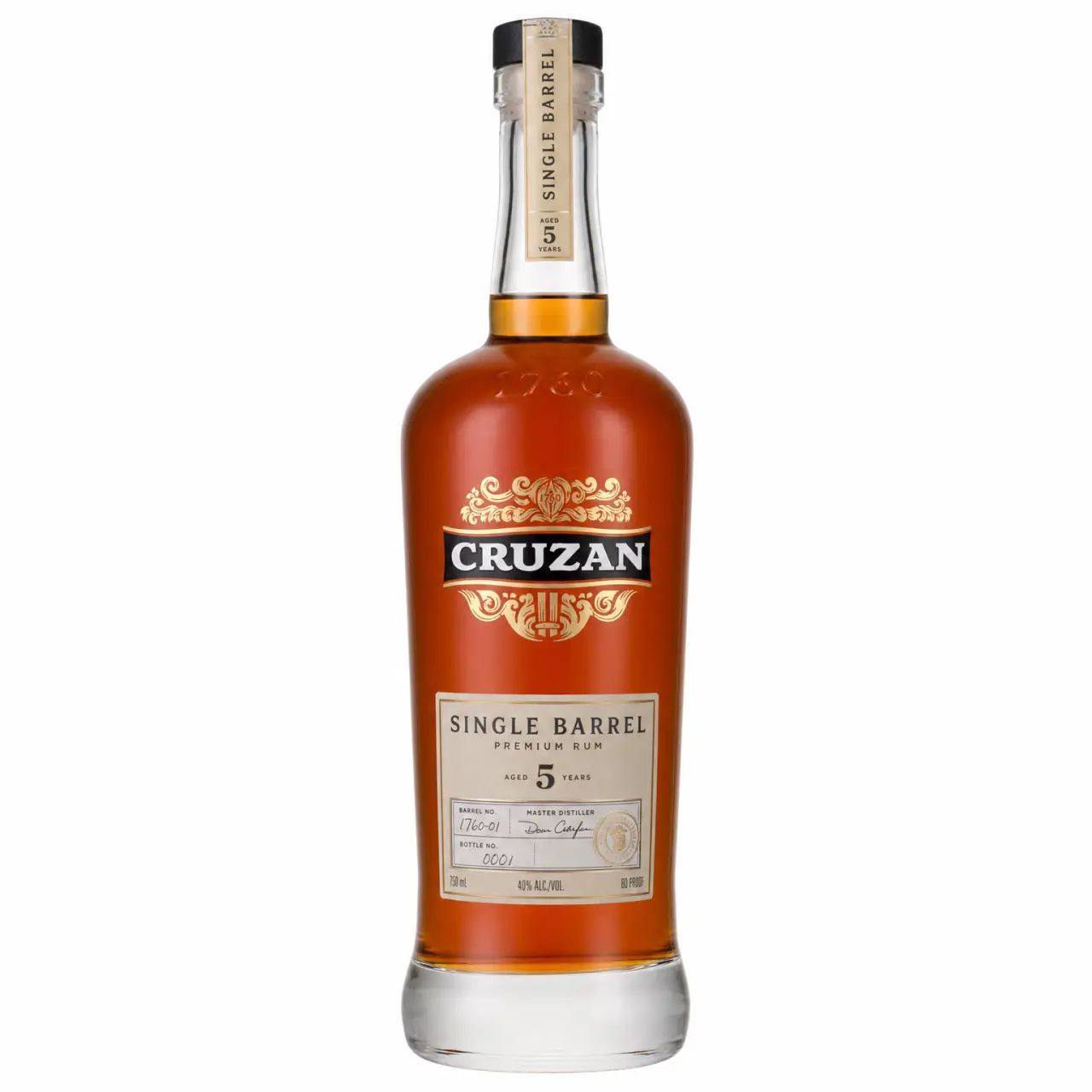 Cruzan Single Barrel Rum 5 Year 750ml