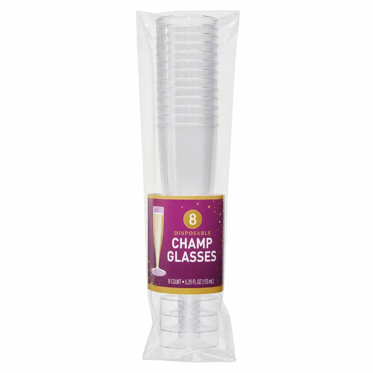 DISP CHAMP GLASSES 8PK