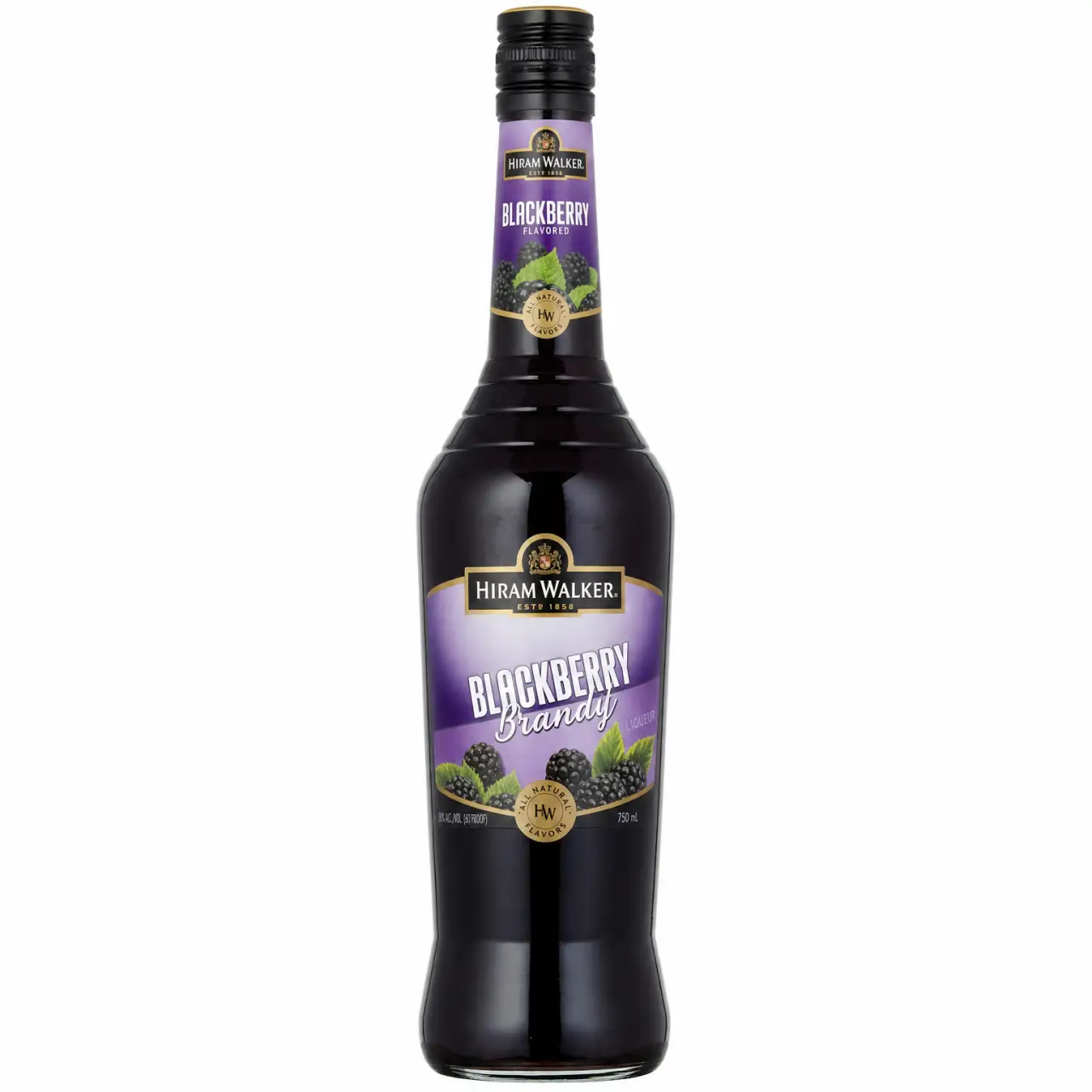 Hiram Walker Blackberry Brandy 750ml