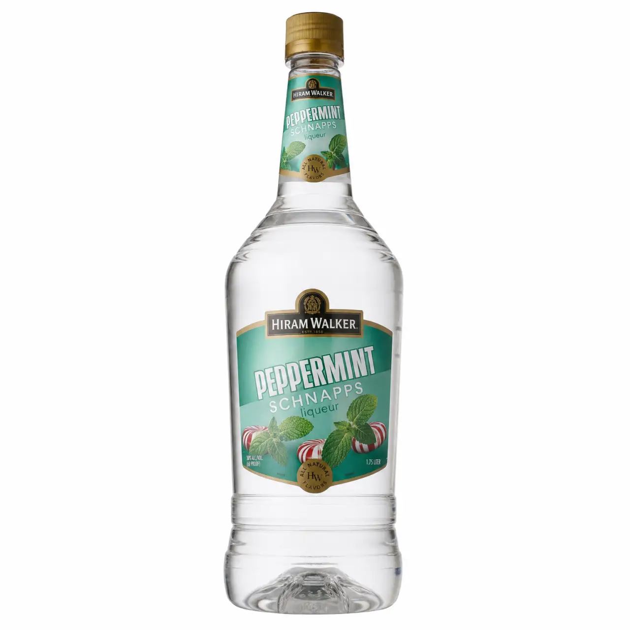 Hiram Walker Peppermint Schnapps 1.75L
