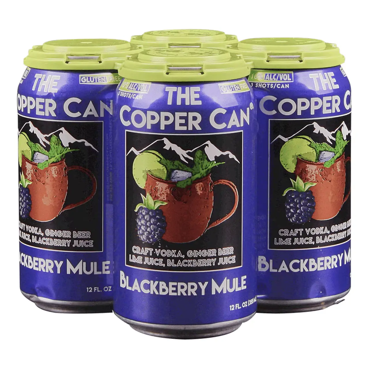 Copper Can Blackberry Mule 355ml