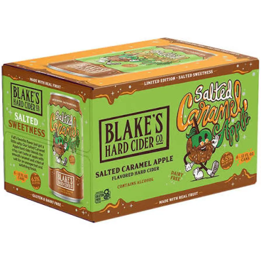 Blake's Hard Cider Salted Caramel Apple 6pk-12oz